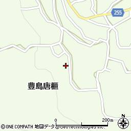 香川県小豆郡土庄町豊島唐櫃1022周辺の地図