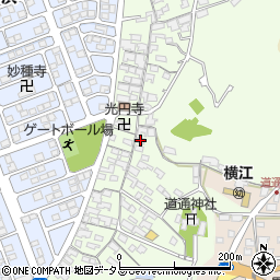 岡山県笠岡市横島1372周辺の地図