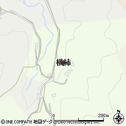 奈良県桜井市横柿周辺の地図