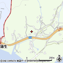 香川県小豆郡小豆島町蒲生2390周辺の地図