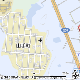 大阪府富田林市山手町10-5周辺の地図