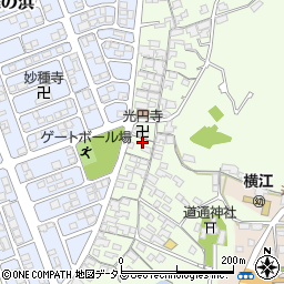 岡山県笠岡市横島1240周辺の地図