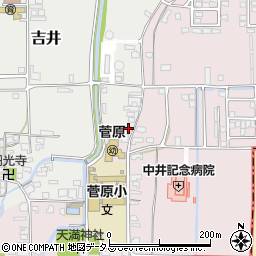 奈良県大和高田市吉井350周辺の地図