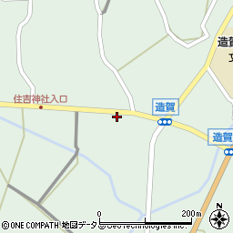 広島県東広島市高屋町造賀3619周辺の地図