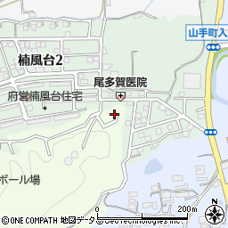 大阪府富田林市彼方1327周辺の地図