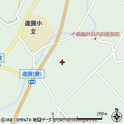 広島県東広島市高屋町造賀2962周辺の地図