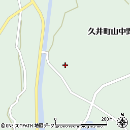 広島県三原市久井町山中野1905周辺の地図