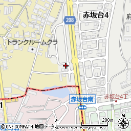 ノエビア化粧品桃山台営業所周辺の地図