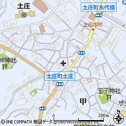 香川県小豆郡土庄町甲周辺の地図