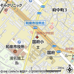 大阪府和泉市府中町2丁目5-9周辺の地図