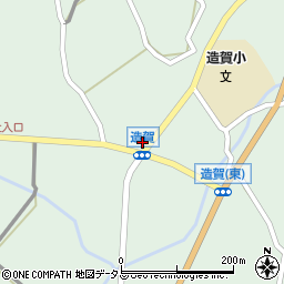 広島県東広島市高屋町造賀3585周辺の地図