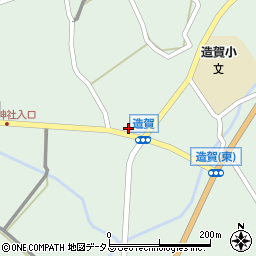 広島県東広島市高屋町造賀3583周辺の地図