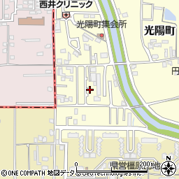 奈良県橿原市光陽町76-12周辺の地図