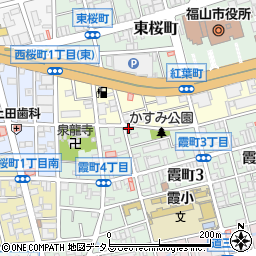 山崎建設株式会社　本社周辺の地図