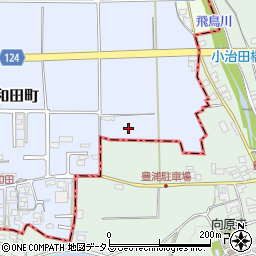 奈良県橿原市和田町26周辺の地図