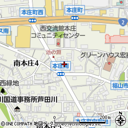 セリア本庄店周辺の地図