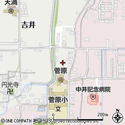 奈良県大和高田市吉井349周辺の地図