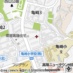 県営高陽住宅８７号棟周辺の地図