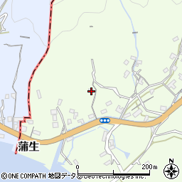 香川県小豆郡小豆島町蒲生2417周辺の地図