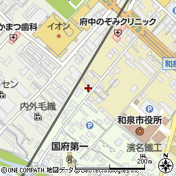 大阪府和泉市府中町2丁目1-29周辺の地図