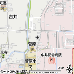 奈良県大和高田市吉井348周辺の地図