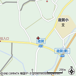 広島県東広島市高屋町造賀3581周辺の地図