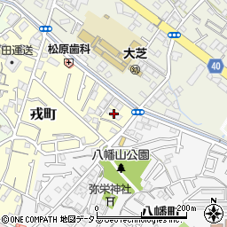 ＣＡＳＡ戎町周辺の地図