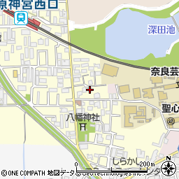 奈良県橿原市西池尻町278-2周辺の地図