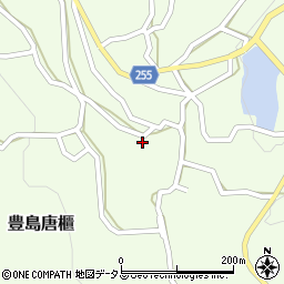 香川県小豆郡土庄町豊島唐櫃1035周辺の地図