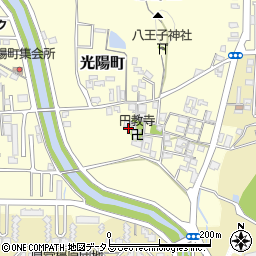 〒634-0827 奈良県橿原市光陽町の地図