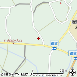 広島県東広島市高屋町造賀3626周辺の地図