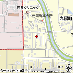 奈良県橿原市光陽町76-6周辺の地図