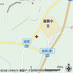 広島県東広島市高屋町造賀3564周辺の地図