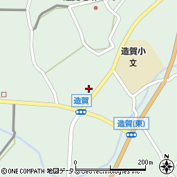 広島県東広島市高屋町造賀3574周辺の地図