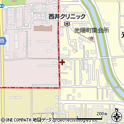 株式会社光陽建材店周辺の地図