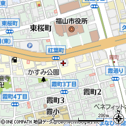 株式会社千代田組中国支店福山営業所周辺の地図
