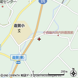 広島県東広島市高屋町造賀2956周辺の地図