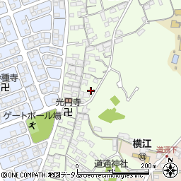 岡山県笠岡市横島1117周辺の地図