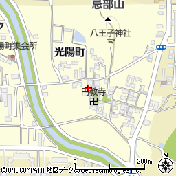 奈良県橿原市光陽町289周辺の地図