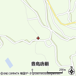 香川県小豆郡土庄町豊島唐櫃1123周辺の地図