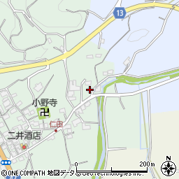 三重県多気郡多気町仁田307-3周辺の地図