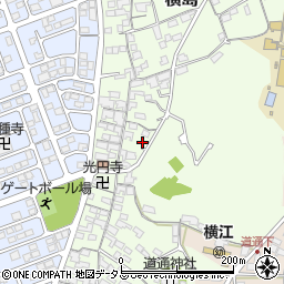 岡山県笠岡市横島1114周辺の地図