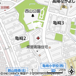 県営高陽住宅９１号棟周辺の地図