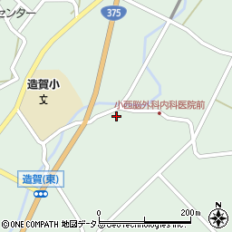 広島県東広島市高屋町造賀2957周辺の地図