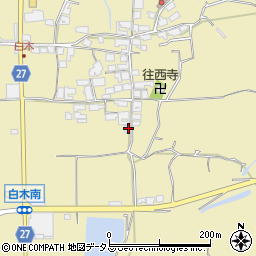 大阪府南河内郡河南町白木381周辺の地図