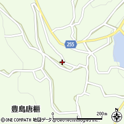 香川県小豆郡土庄町豊島唐櫃1080周辺の地図