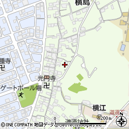 岡山県笠岡市横島1115周辺の地図