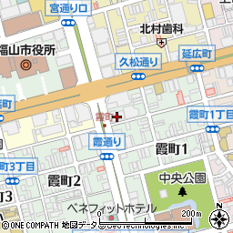 セコム株式会社　テクノ事業本部福山出張所周辺の地図