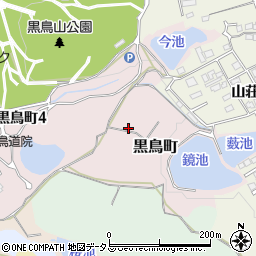 大阪府和泉市黒鳥町323周辺の地図