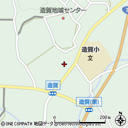 広島県東広島市高屋町造賀3571周辺の地図